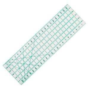 MANUFORE Quilting Ruler 6 x 24 Sewing Acrylic Ruler Anti-Slip Metric Ruler DIY Quilting Tools with Clear Printed Lines for Precise Cutting