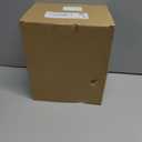 Solar Garden Statue - Outdoor Decor, Yard Decorations for Balcony, Backyard, Lawn Ornament - Unique Birthday & House Warming Gift for Women, Mom, Grandma - Cloud White Owl Figurine