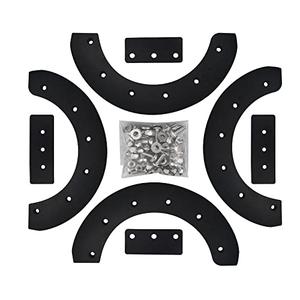 302565MA 302565 Rubber Paddle Kit - by Braveboy, Replacement for 20" 21" 22" Craftsman/Murray Noma /57121MA 1687312SM Snow Thrower Fits Model 536.88150 536.885213 536.881501 & More