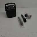 Karaoke Machine, Portable Bluetooth Speaker with 2 Wireless Microphones for Adults & Kids with Lights, Karaoke Microphone with PA System Supports USB/TF/FM/AUX for Home Party Home System Packages (Black)