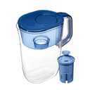 Large 10 Cup Water Filter Pitcher with 1 Filter Blue