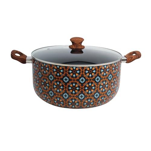 IMUSA 12.7Qt Talavera Dutch Oven w/B