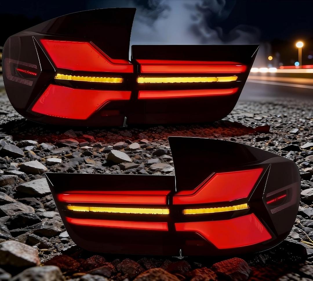 Tail Light Assembly for BMW X5 E70 2007-2013, Rear Tail Light with Brake Lamp, Brake, Reverse Light Turn Signal | Direct Replacement
