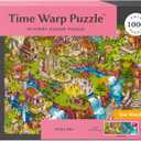 Time Warp Puzzle Series 1  Day to Night Hidden Scene | 1000 Piece Jigsaw Puzzle for Adults | Discover a Story that Transforms as You Build | Giftable Magic Puzzle Art (Starwatchers)