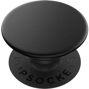 PopSockets Phone Grip with Expanding Kickstand, Adhesive Grip - Aluminum Black