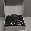 YUHUO Lower Back Massager with Heat, Heating Pad for Back Pain Relief, Wrap Around Heating Pad with 4 Heat 3 Vibration, Adjustable Size, Touchscreen Control, Gifts for Women Men Mom Dad