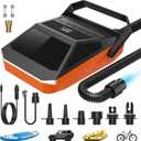 50PSI Paddle Board Pump Electric Portable, SUP Pump for Paddleboard Car Tire with Auto-Off & Deflation Function, 12V DC Car Connector for Stand Up Paddle Boards Kayaks Boats Mattresses Auto Tyre Bike