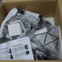 Bailoch Gold Hollow Wireless Battery Operated Wall Sconces Set of 2, 8000mAh Rechargeable Dimmable Wall Light with Remote, Cordless Battery Powered Lamp Decor Fixture for Bedroom Living Room Hallway