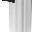 AIKE 9.5 oz. Rechargeable Automatic Sensor Liquid Soap Dispenser Pump, Brushed Stainless Steel, Model AK1333 (Brushed Nickel)