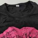 LATOBREATH Girls 80s Accessories Set T-Shirt Fancy Outfits Halloween Costume Glow Party Clothing Funny（4T）