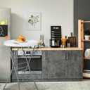 Cocktail Table 28in Folding Round High Top Indoor Outdoor with Removable Legs, Tall Bistro Foldable Bar Height Table for Parties, Patio, Backyard, Dining, Wedding, White- 2PCS