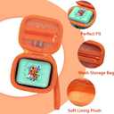 XANAD Carrying Case Compatible with Bitzee Interactive Toy Digital Pet, Protective Storage Holder for Bitzee Virtual Electronic Pets Accessories Yellow