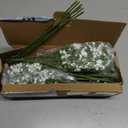 LYLYFAN Babys Breath Artificial Flowers,18 Pcs Gypsophila Faux Flowers for Wedding Party Home Garden Decoration White