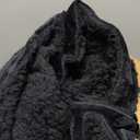 Bedsure GentleSoft Sherpa Fleece Blanket Queen Size for Bed, Non-Heated, Thick and Warm Throw for Women and Men, Soft Fuzzy Plush Heavy Queen Blanket for Winter, Black, 90x90 Inches