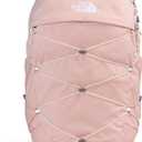 The North Face Women's Borealis Commuter Laptop Backpack | Everyday Travel Bag with 16" Laptop Sleeve, Women-Specific Fit, Reflective Details, Pink Moss Dark Heather/Gardenia White-NPF, One Size