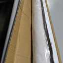 UNISHADES 100% Blackout Cordless Roman Shades for Indoor Windows & French Doors, 35 3/4" W 60" H - Blackout - Beige