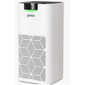 Ganiza Air Purifiers For Home Large Room, 1570ft² Coverage, H13 HEPA Air Purifiers for Pets with PM2.5 Monitor, 23db Air Purifiers for Bedroom Remove Pet Hair Dander Pollen Smoke Dust Odor Eliminator White