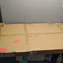 2-Tier Washer and Dryer Countertop with 2.75" H Guard,54" W x 27.5" D Laundry Countertop Cover with Non-Slip Pad,Large Space Laundry Topper for Folding Clothes Over Washer-Pure Wood Color