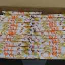 PerKoop 100 Packs Travel Size Tissues Disposable Pocket Facial Tissues Bulk for Travel Wedding Guest School Wallet Purse Home Supplies, 1000 Sheets 3 Ply(Fall Leaf)