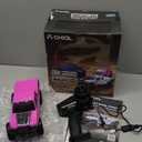 Axial RC Truck 1/24 SCX24 Base Camp 4x4 Rock Crawler Brushed RTR (Everything Needed to Run is Included) - Pink, AXI-1219T3