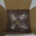 8 Pcs Clear Plant Watering Globes,Plastic Self-Watering Bulbs,Automatic Watering Globes,Garden Water Device for Plant Indoor Outdoor