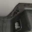 Rear Bumper Top Step Pad Cover Compatible with Ford F150 F-150 2021 2012 2023 with Trailer Tow Package & Park Assist Sensor Holes Black Color