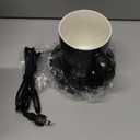 BESTINNKITS Smart Coffee Cup Warmer Set, Auto On/Off Gravity-induction Mug Office Desk Use, Candle Wax Cup Warmer Heating Plate (Up To 131F/55C), 14oz (Black)