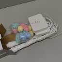 Vanthylit Easter Decorations, 2 Pack Lighted Easter Tree Battery Operated with Timer, 22 Inch LED Birch Tree with 36 Egg Ornaments Indoor Tabletop Centerpiece Light for Home Decor