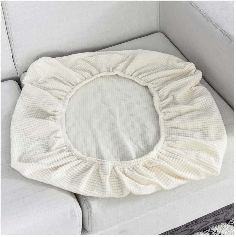 XMAYODS Sofa Cushion Cover/Slipcovers Stretch Black/White/Grey Cushion Couch Sofa Cushion Protector with Elastic Bottom Spandex Sofa Seat Slipcover (Color : #5, Size : (A) 65-90cm)