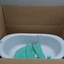 Frida Baby 4-in-1 Grow-with-Me Baby Bathtub, Baby Tub for Newborns to Toddler with Removable Bath Seat & Backrest for Bath Support in Tub