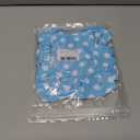 Toddler Girls Swimsuit Outfit Ruffle Floral Sleeveless Bikini Two Piece Bathing Suit for Baby Girl (12-18 Months, Blue)