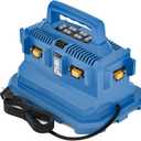 18V Rapid Battery Charger 6-Ports,Replacement for Makita 18V Charger Station DC18RC DC18RD DC18RF DC18SF,Compatible with Makita 14.4V-18V Battery BL1820 BL1830 BL1840 BL1850 BL1860