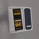 Glocusent USB Rechargeable Book Light, Portable Clip-on LED Reading Light, Reading Lights for Books in Bed with 3 Amber Colors & 5 Brightness Dimmable, Compact & Long Lasting, Perfect for Book Lovers (Dark Blue)