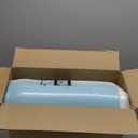 EHEYCIGA Orthopedic Dog Beds for Extra Large Dogs, Waterproof Memory Foam XXL Pet Bed with Sides, Non-Slip Bottom and Egg-Crate Foam Big Dog Couch Bed with Washable Removable Cover, Grey