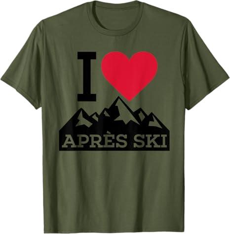 Funny Apres Ski Outfit for Men Women Apres Ski Party Lover T-Shirt, XL