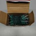 Clear Warm White Christmas Tree Lights - 20 ft String of 105 Incandescent Mini Bulbs Multifunctional Lighting Modes, for Decorative, Bedroom, Outdoor, Xmas Twinkle Lights with Green Wire Total 21.6 ft