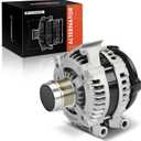 A-Premium Alternator Compatible with Chrysler Pacifica 2017 2018 2019 2020 3.6L, FWD, 12V 160A 6-Groove Pulley Clockwise, Replace# TN4210000830, 4210000830
