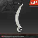 A-Premium Front Left Rearward Lower Control Arm with Ball Joint & Bushing, Compatible with Audi Q5 2018-2020, A6 Quattro/A7 Sportback 2019-2020, SQ5 2018-2020