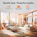 Vornado AVH10 (2025) Space Heater for Home, Fan Only Option, Digital Display with Adjustable Thermostat, Advanced Safety Features, Auto Climate Control, Whole Room Electric Heater for Indoors, White