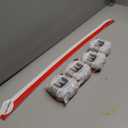 Vellure Door Draft Stopper for Bottom of Door - Premium Door Sweep for Bottom of Door/Weather Stripping Door Seal (Save Energy  installs Quickly and Easily) Door Strip Ideal for (white)