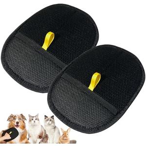4pcs Pet Hair Removal Glove for Cats Dogs,2025 Electrostatic Pet Hair Remover Grooming Removal Gloves for Pets Hair,Hair Remover Gloves for Couch Clothes Carpet Bed Furniture Pet Grooming