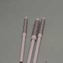 3pcs Small Round Hair Brush for Short Hair - Barrel Hair Brush for Blow Drying, Aluminum Round Brush for Bobs, Bangs, Lobs, Roots, Curling, Pixie Cuts, Straight Hair - Pink