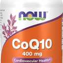 NOW Foods Supplements, CoQ10 400 mg, Pharmaceutical Grade, All-Trans Form produced by Fermentation, 60 Softgels