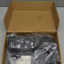 Floating Shelves for Bedside Shelf, Stick On Accessories Organizer, Wall Mount Self, Cute Room Decor Aesthetic, Girls Room Decor, Cool Stuff for Bedroom Storage and Organization (Black)