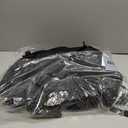 Hanples Travel Backpack for Women Men, Large Carry On Person Item Luggage Backpack, TSA Flight Approved 17.3 In Laptop Bag, Waterproof anti theft Casual Hiking Bag (Black)