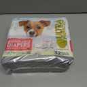 Paw Inspired 32ct Disposable Dog Diapers | Female Dog Diapers Ultra Protection | Diapers for Dogs in Heat, Excitable Urination, or Incontinence (Small)