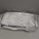 efluky Slim Laundry Hamper with Wheels, Rolling Laundry Basket for Clothes, Small Laundry Basket for Bedroom, Dorm and Laundry Room, 75L (19.8 Gallons) White