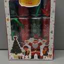 8 Pack Christmas Party Favor: Non-Snap Crackers Holiday Party Table Favors with Hats Jokes & Toys, Great Christmas Gifts & Prizes for Kids and Adults, Perfect for Family Dinners, Traditions