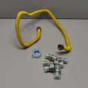 72" Dryer Gas Line Hose/Appliance 3/4 Flexible Natural Gas Line with Connector 1/2" MIP 1/2"FIP 3/4"MIP Fitting,5/8" OD(1/2" ID) Gas Range Connector Kit for Gas Stove,Dryer,Water Heater-by MIFLUS One Missing