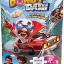 Goliath Donut Dash Game w/ 24pc Puzzle - Race to Pick Up Matching Donuts, Racecar Does Real Donuts On Table Or Hard Floor - Includes 24-Piece Puzzle